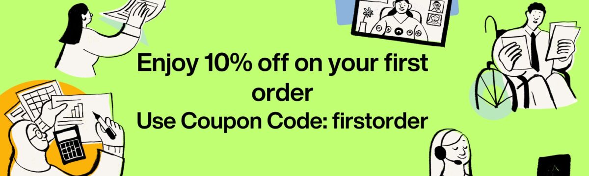 10% off on first order